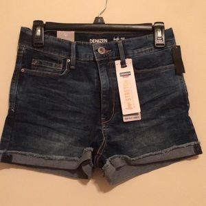 NEW Denizen by Levi high rise shorts